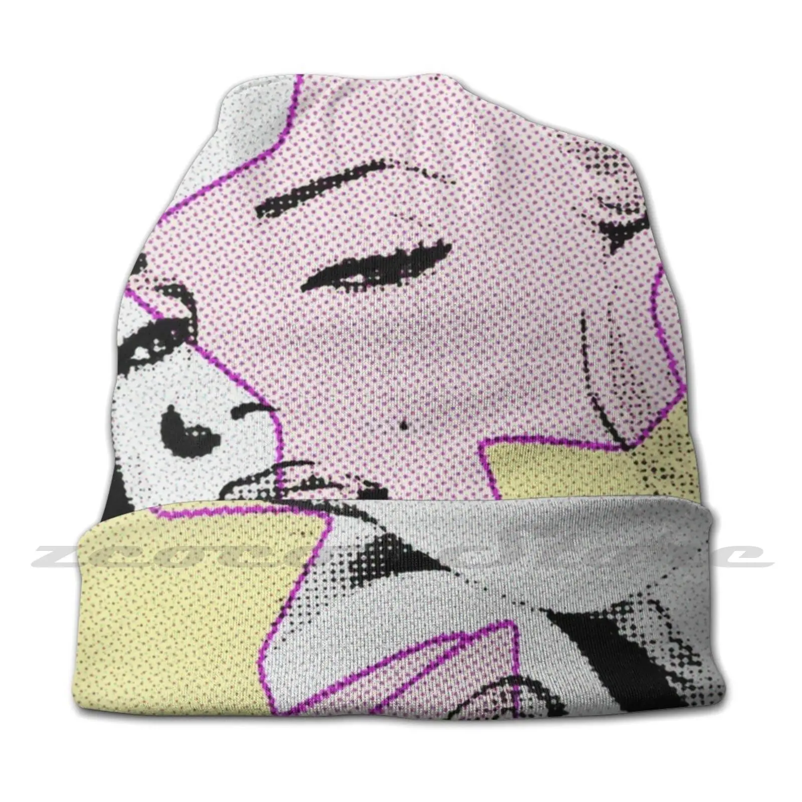 Marilyn Monroe Comic Art | Retro Star Marilyn Monroe Adult Kids Knit Hat Hedging Cap Outdoor Sports Breathable Marilyn Monroe