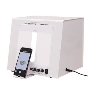 Nuevo Santo Photo Studio Photography Light Box Softbox Dimmable giratoria giratoria para joyas Fotografía Video 3D Escaneo 8 Mejor caja de fotos de estudio de ventas - №2