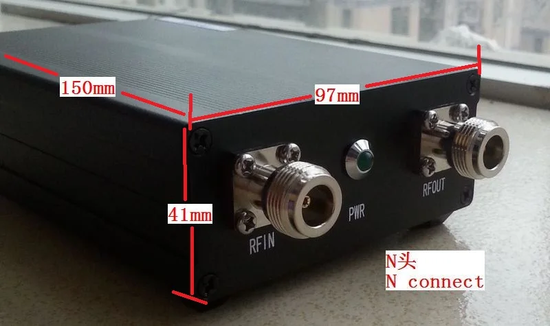 Made by BG7TBL NWT500-N Connector Frequency Sweep Analyzer Amplitude Frequency Meter DC12V 50K to 550M USB Interface WinNWT4