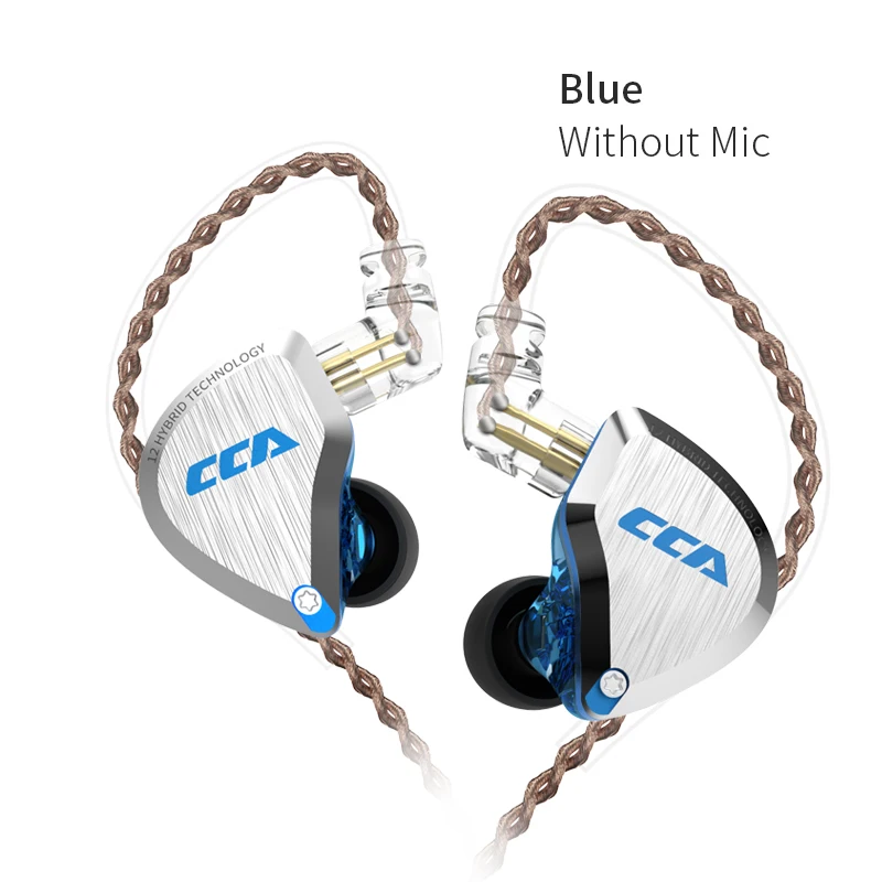 CCA C12 In Ear Monitor Black 4