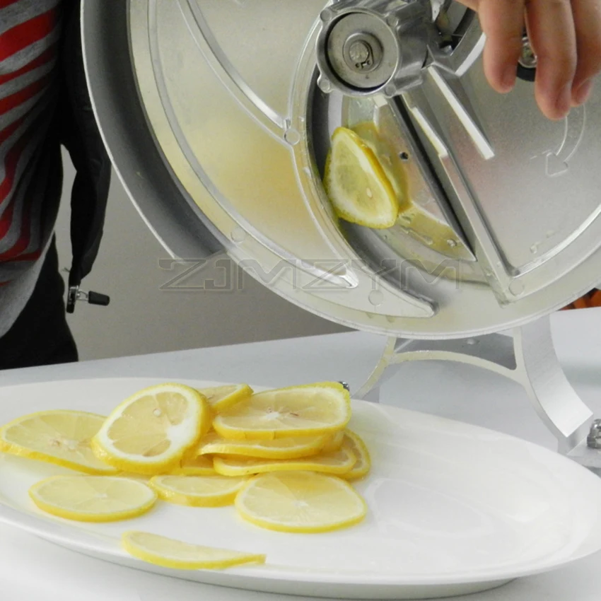 เครื่องใช้ในครัวเรือนเครื่องตัด Commercial มัลติฟังก์ชั่ปรับอลูมิเนียมผักผลไม้ครัว Slicing เครื่อง