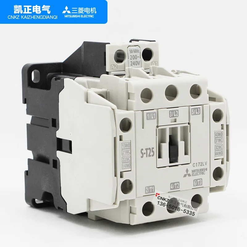 

Brand new original authentic Mitsubishi Electric AC contactor S-T25 instead of S-N25 AC110V AC220V AC380V free shipping