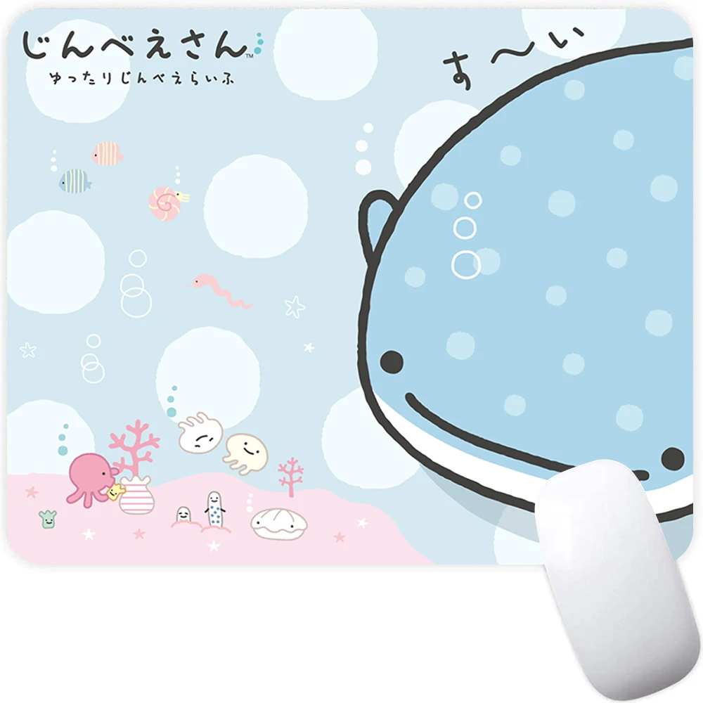 

Small Gaming Mouse Pad Computer Mousepad PC Gamer Mouse Mat Laptop Mausepad Japanese Cute Jinbesan Carpet Keyboard Mat Desk Pad