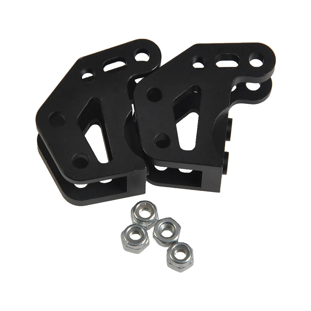 AXSPEED-montaje de choque de enlace inferior de aleación de aluminio CNC para Axial Wraith 90018 1/10 RC Crawler, piezas de actualización de modelo de coche