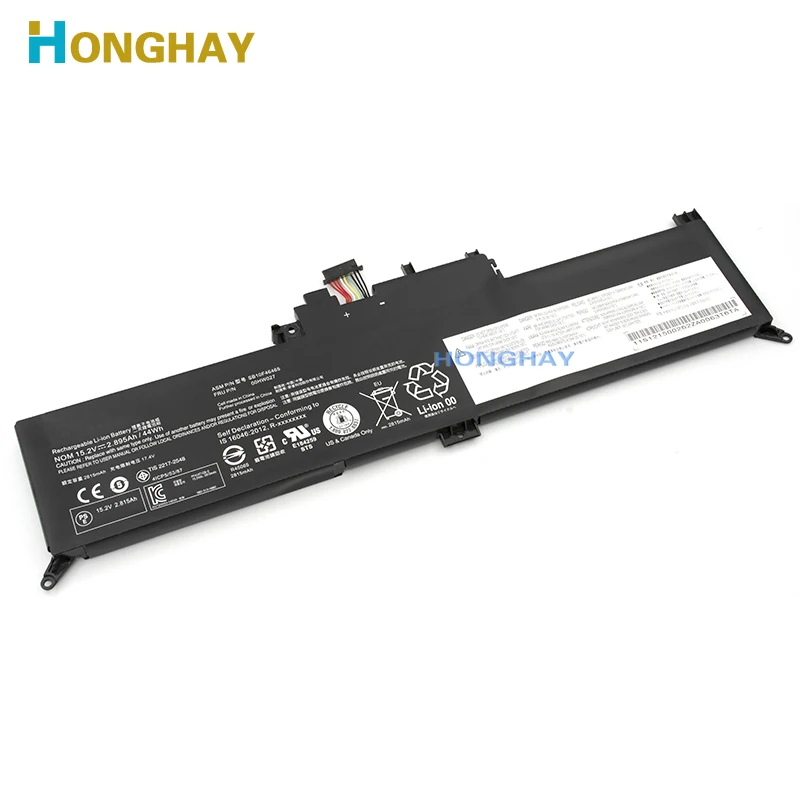 

Honghay 15.2V 44Wh New Original SB10F46465 Laptop battery for Lenovo ThinkPad Yoga X260 00HW026 00HW027 SB10F46465