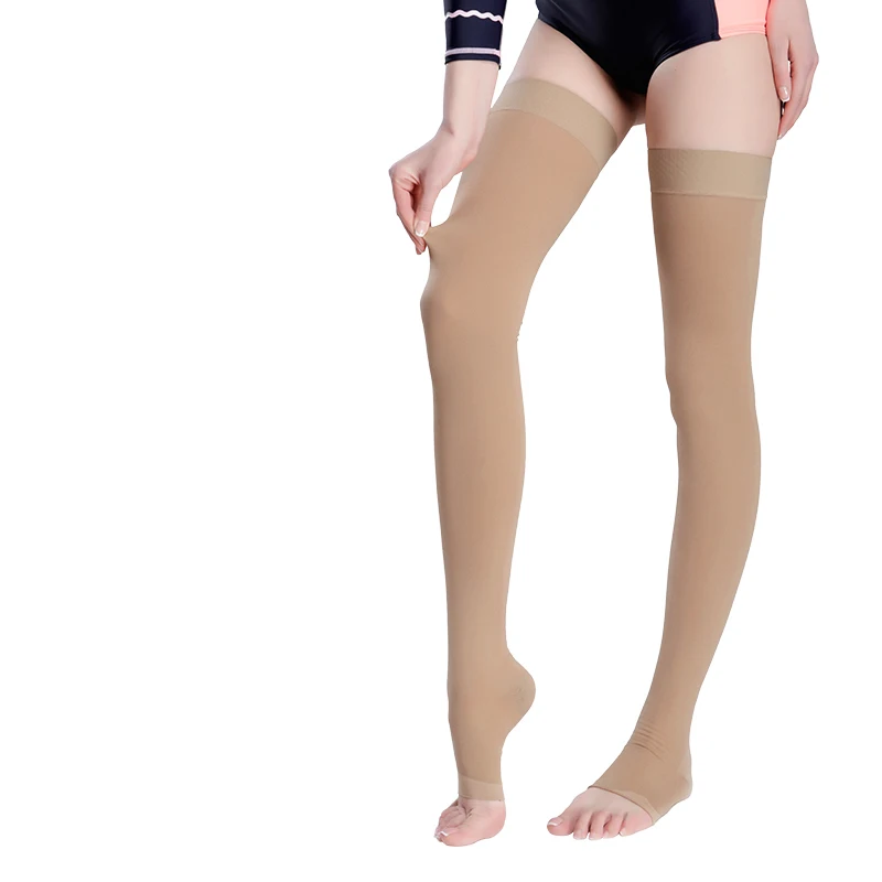 Thigh High Compression Stockings Support 15-20 mmHg Gradient Socks Men Women Treatment Swelling,Varicose Veins,Edema, Pregnancy