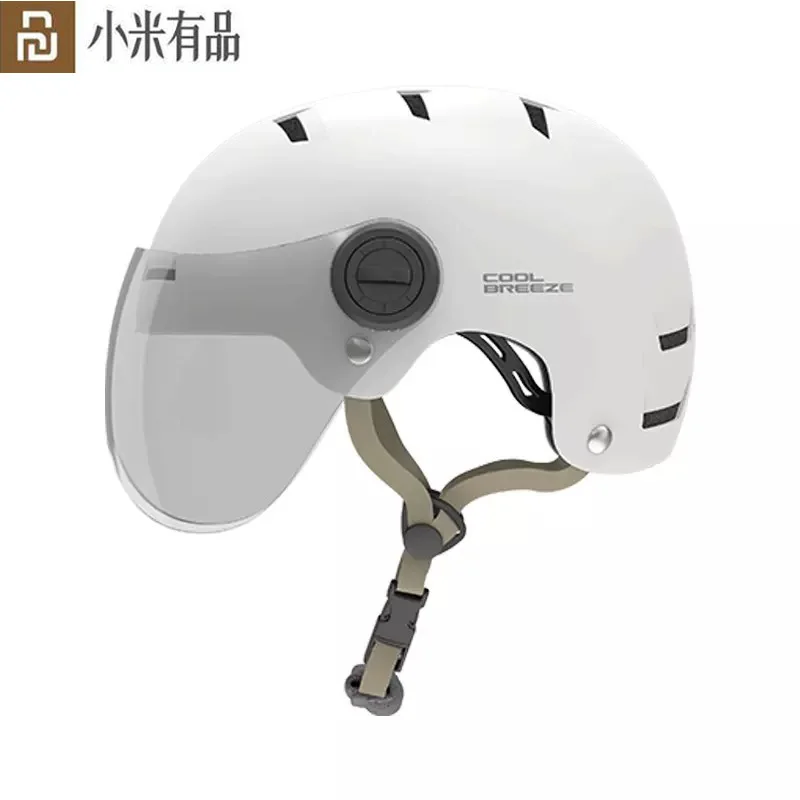 Xiaomi HIMO K1ขี่หมวกนิรภัย Professional ป้องกันความปลอดภัยหมวกนิรภัย Safety Cap สำหรับผู้ใหญ่เก่าเด็ก Breathable ปรับขนาด