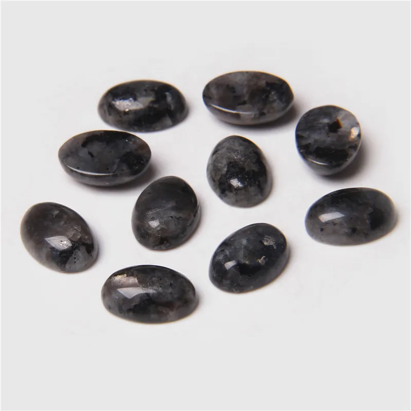 10pcs/lot Natural Stone Cabochon 8-25MM Tiger Eye Agat Oval Cameo Fit DIY Ring Earring Bracelet Necklace Making Jewelry Finding