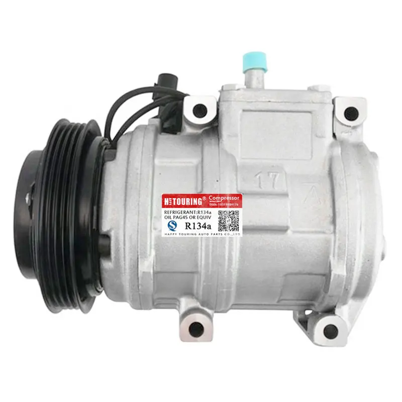 Compresseur AC, 0K56E61450A 1305004206 0K56E61450 Denso 10PA17C, pour KIA SEWhatsApp A Mk II 2.9 TD 1999-2014 pour KIA Sedona 2001-2005