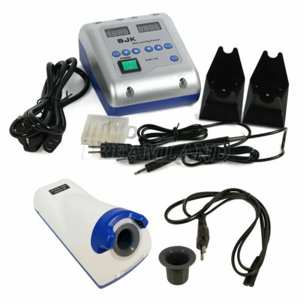 Dental Lab Wax Carving Heater No Flame Infrared Electronic Sensor Induction + B1 Digital Electric Wax Heater Kit