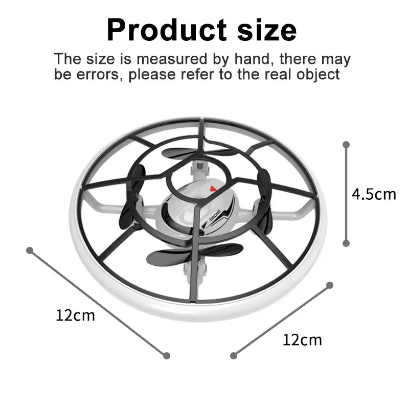 RC Mini UFO Drohne mit LED licht S122 Tasche tragbare Hubschrauber Quadcopter Modell electroni Professionelle eders Spielzeug für kinder