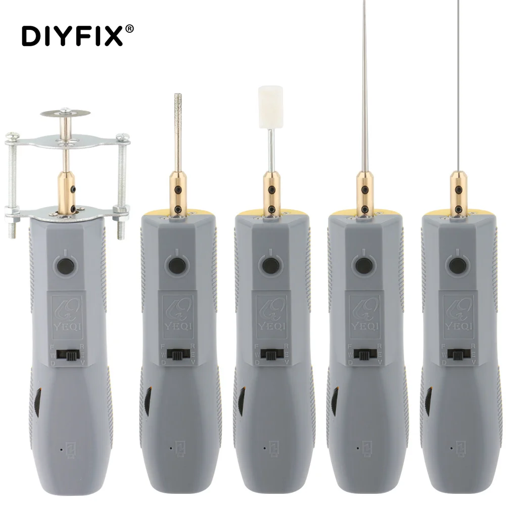 DIYFIX New Upgrade X7 Pro OCA Electric Glue Removal Machine With LED Headlight Degumming Remover Phone Screen Repair Tool