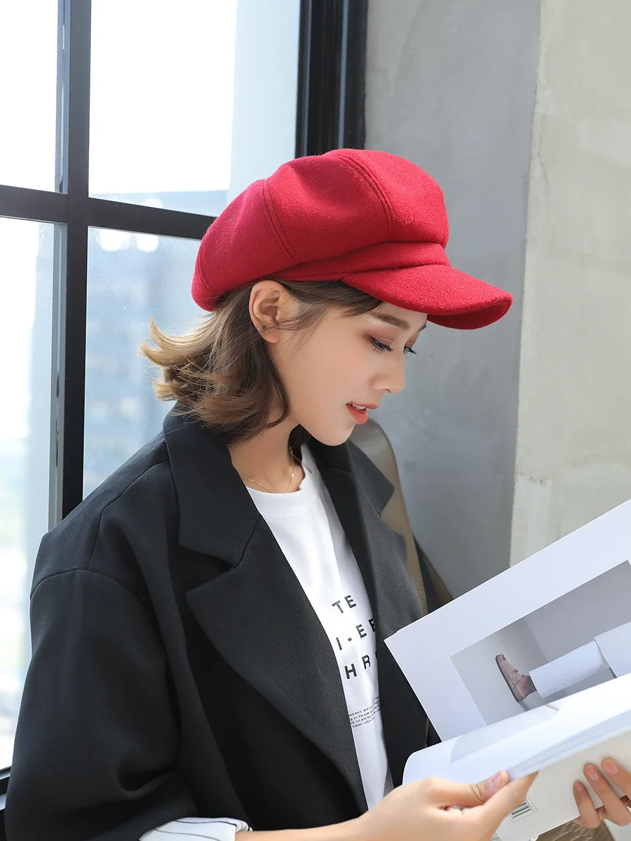 Women's newsboy cap image 9