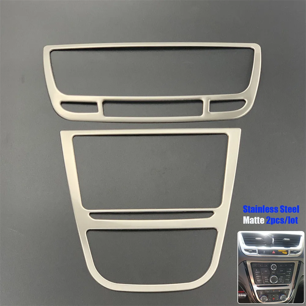 For Buick Encore OPEL VAUXHALL MOKKA 2013-2016 Car Styling Interior Panel Kit Decorative Sticker Cover Trim Auto Accessories