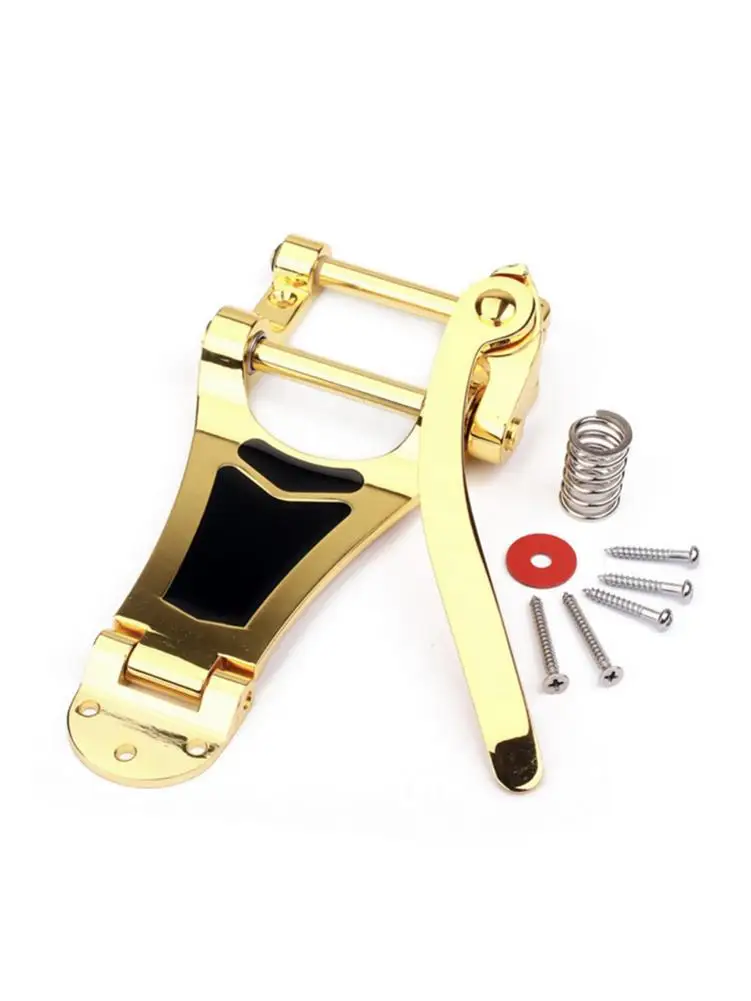 Guitar Vibrato Bridge Tailpiece B7 Jazz Guitar 3 Color Tremolo Bridge Guitar Accessories for Gibson Bigsby Tremolo ES355 EP