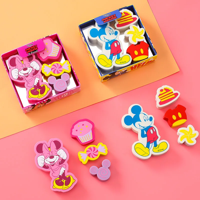 disney mickey minnie borracha estudante meninos e meninas dos desenhos animados borracha papelaria das criancas lapis apagador escritorio aprendizagem presente premio 01