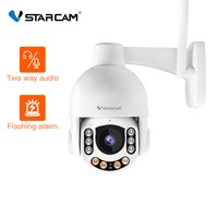 Vstarcam CS65 3MP 1296P 5X Zoom Full Color PTZ  IP Dome Camera Smoke Alarm AI Humanoid Absent Crying Detection CCTV Monitor