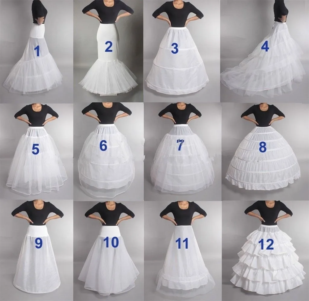 

Women's Wedding petticoat bridal ball gown wedding gown petticoat mermaid petticoat