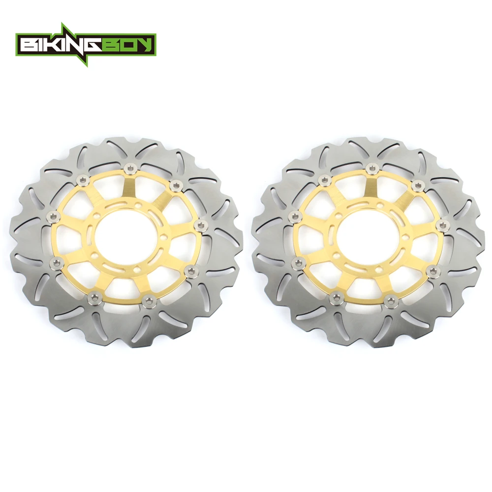 BIKINGBOY Bremsscheiben vorne für Daytona 675 06-12 07 Daytona 675 R 2011 2012 Street Triple 675 / R 08 09 10 11 12 – Detail 7