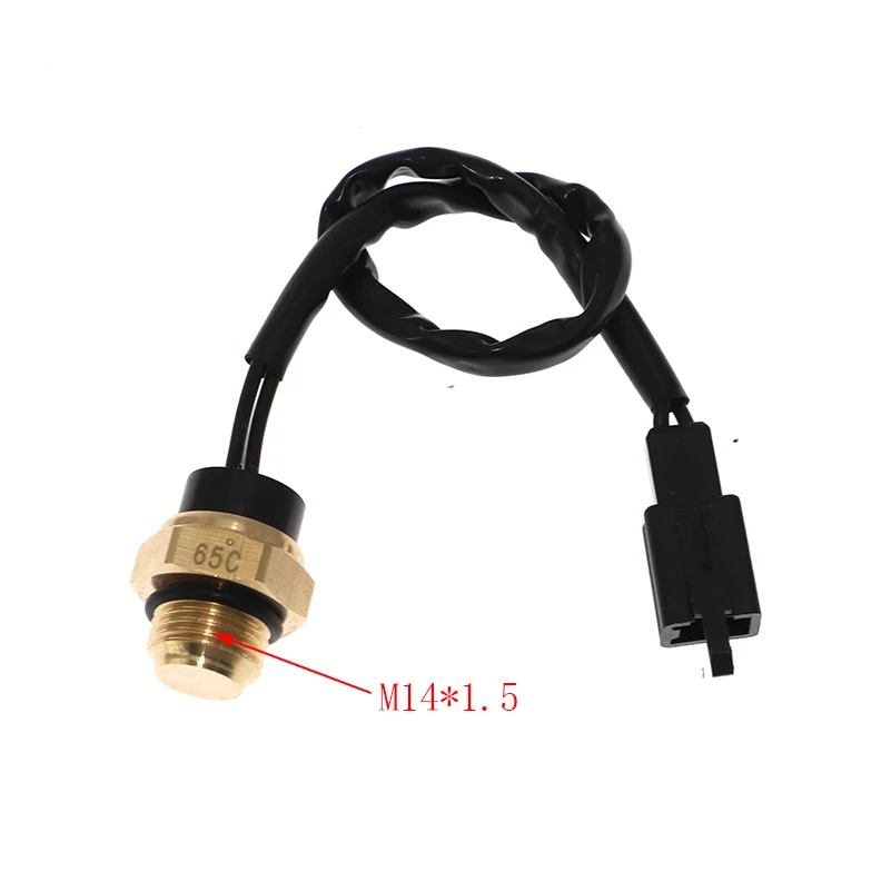 M14/M16*1.5mm Motorcycle Electric Radiator Coolant Fan Water Temperature Thermostat Switch Temp Sensor for 200 250 400 450 bike