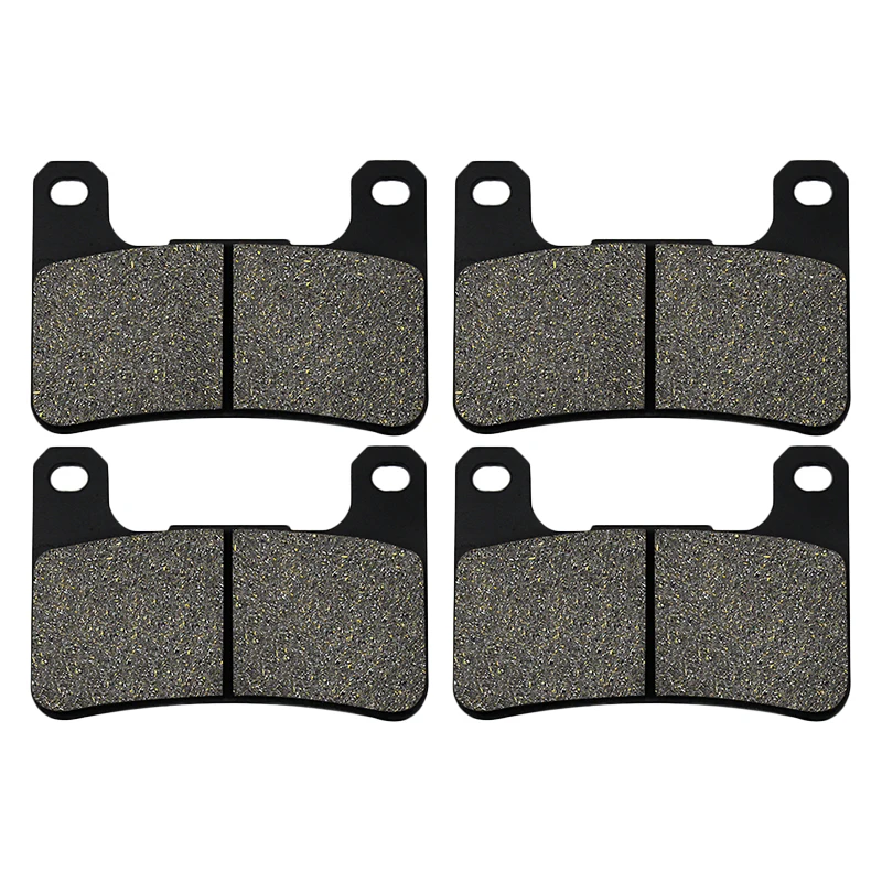 Cyleto Motorcycle Front Rear Brake Pads for Suzuki GSXR600 GSXR 600 GSXR750 GSXR 750 04-05 GSXR1000 GSXR 1000 K4 K5 K6 2004-2006