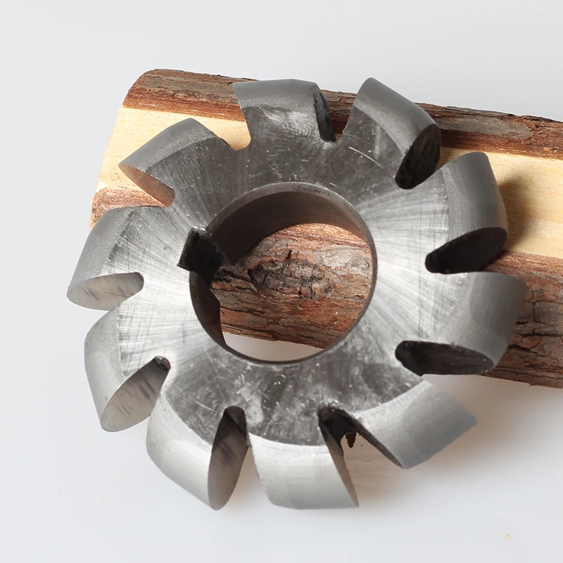 Convex semicircle milling cutter 45mm-75mm, convex milling cutter, high-speed steel internal and external R-type milling cutter