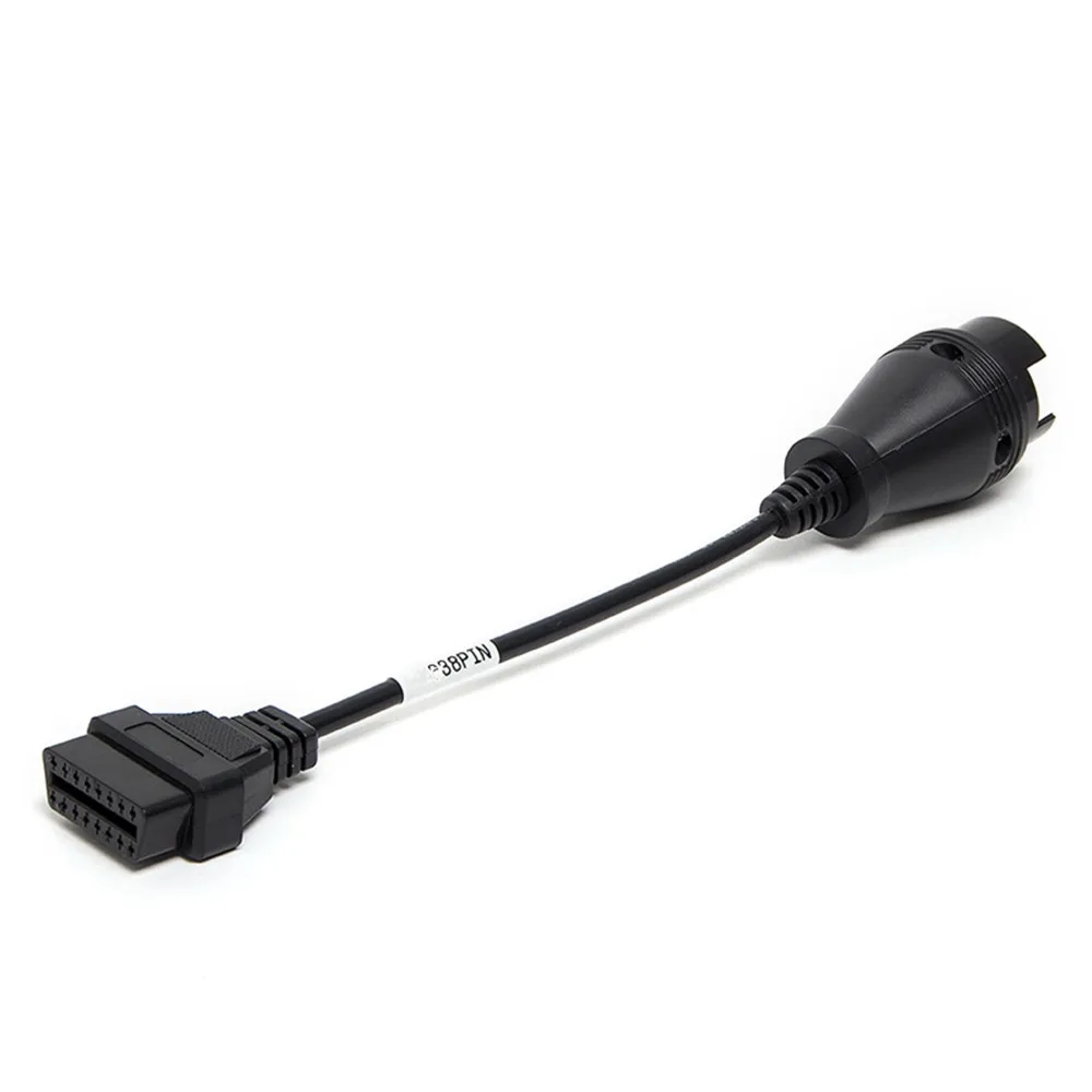 Truck Diagnostic For Iveco 38Pin to 16Pin Cable Connector For Iveco 38 Pin Truck Heavy Duty OBD OBD2 Extension Cable Adapter