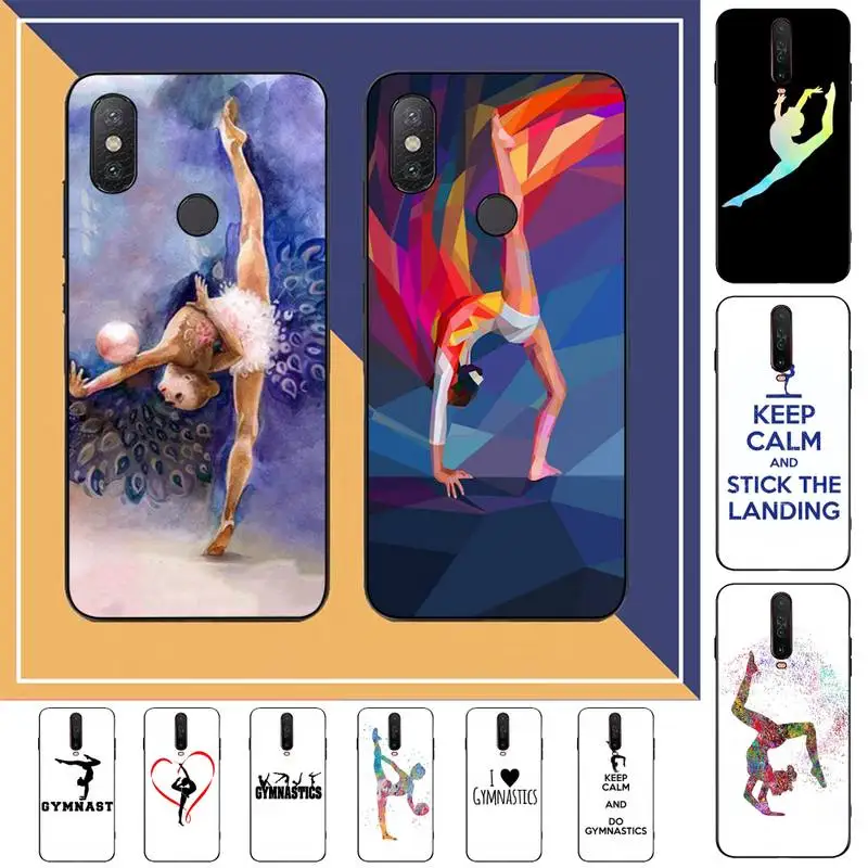 Yinuoda Love Gymnastics Oil Painting Phone Case for Redmi Note 8 7 9 4 6 pro max T X 5A 3 10 lite pro