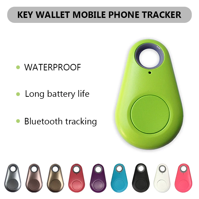 Gli animali domestici Intelligente Mini Bluetooth GPS Tracker Anti-Perso Impermeabile Tracciante Per Cane di Animale Domestico Del Gatto Tasti Del Sacchetto Del Raccoglitore Bambini Tracker attrezzature Finder