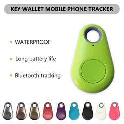 Zwierzęta inteligentne Mini urządzenie śledzące GPS na Bluetooth Anti-Lost wodoodporny Tracer dla zwierząt domowych Cat Keys kopertówka dla dzieci Trackers Finder Equipment