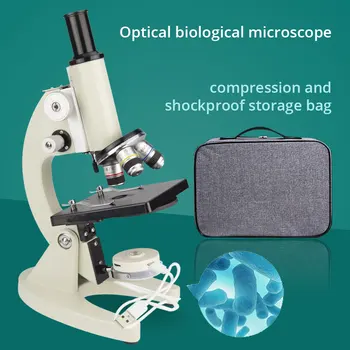 Optical professional biological microscope 40-10000X high magnification HD photography middle school university Sperm microbe