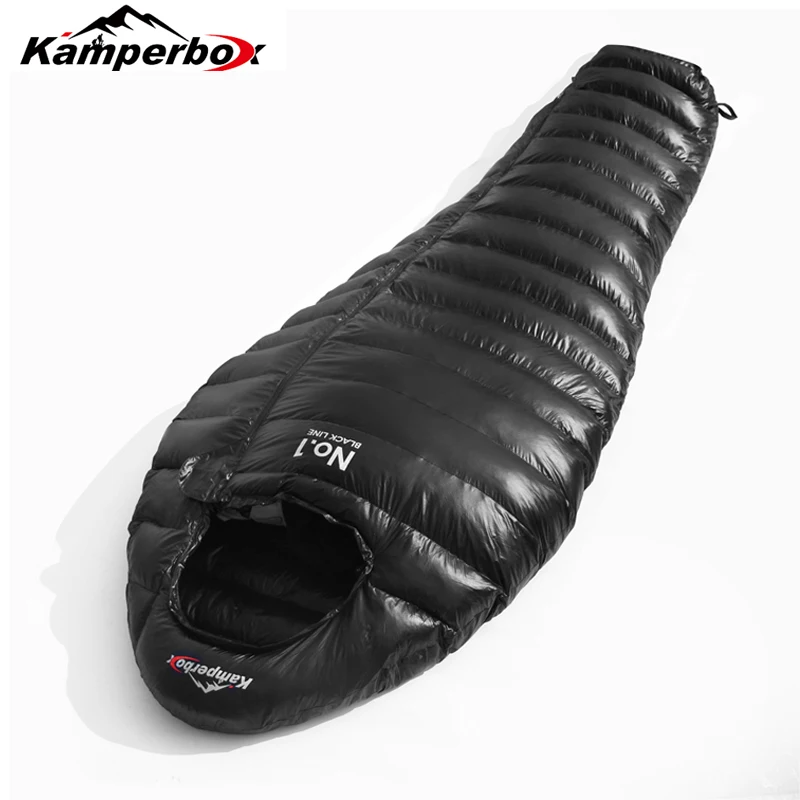 Imagem -06 - Kamperbox-ultraleve Bolsa de Dormir para Acampar Inverno