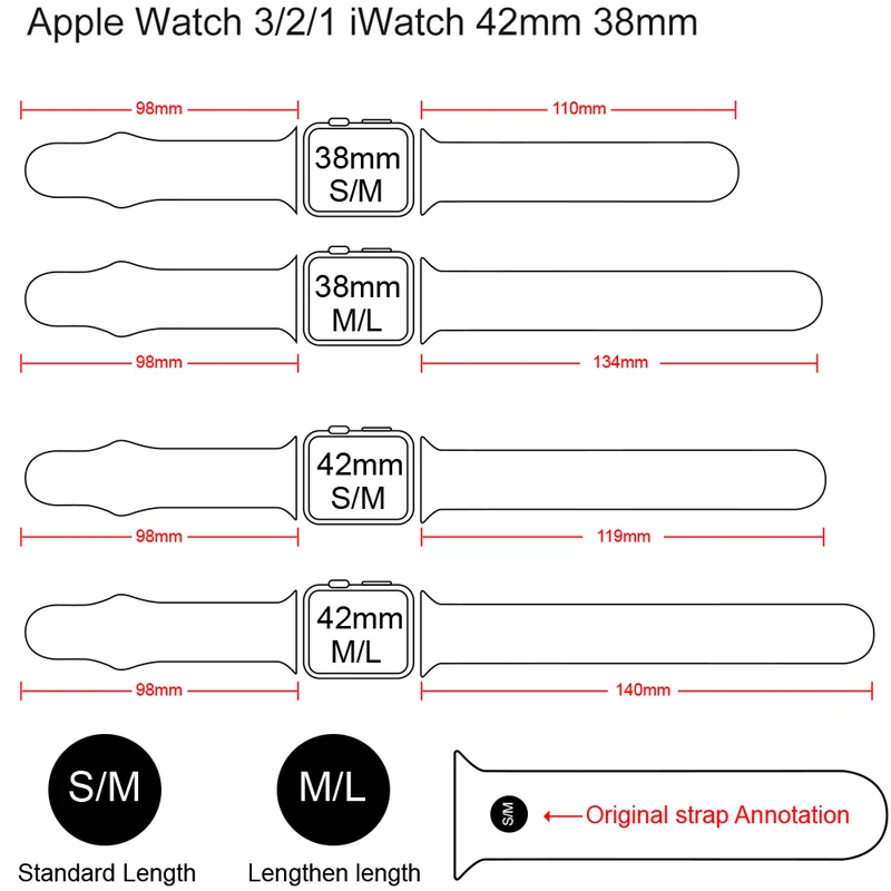 Silicone Strap For Apple Watch band 44mm 40mm 38mm 42mm 41mm 45mm Black Unity belt Sport bracelet for iWatch series 7 3 4 5 6 se