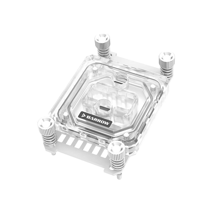 Barrow CPU Water Block For AMD AM4/AM3+/AM3/FM2  Cooling ARGB Processor Cooler 2.0 5V Light ,Black White ,LTYK3A-04 V2