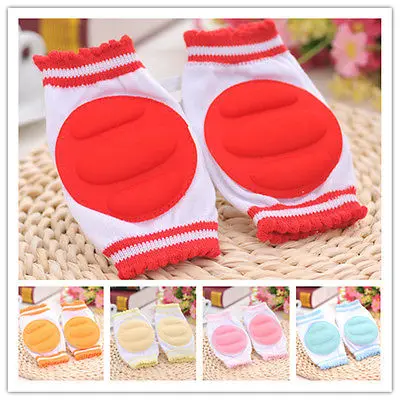 New Hot Stylish 1 Pair Infants Knee Pads Toddlers Baby Leg Protector Kids Elbow Cushion