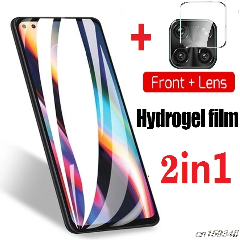 Hydrogel Film For Moto G8 G9 Play Plus Power Screen Protector Camera Len Film For Motorola Moto One Action Not Glass