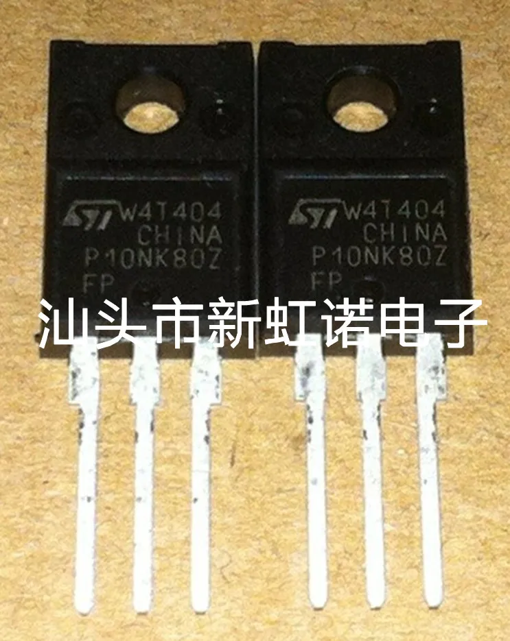 5Pcs/Lot New Original P10NK80ZFP Triode Integrated Circuit Good Quality In Stock