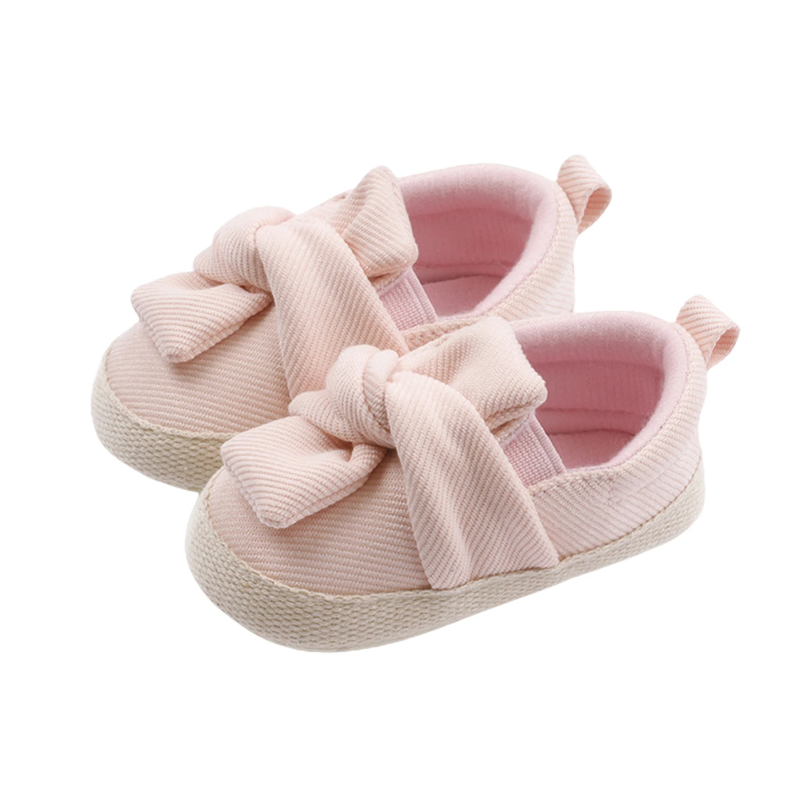 Sepatu Bayi Balita Sol Lembut Antilicin Pertama Berjalan Prewalker Lucu Warna Solid Crib 0-18M