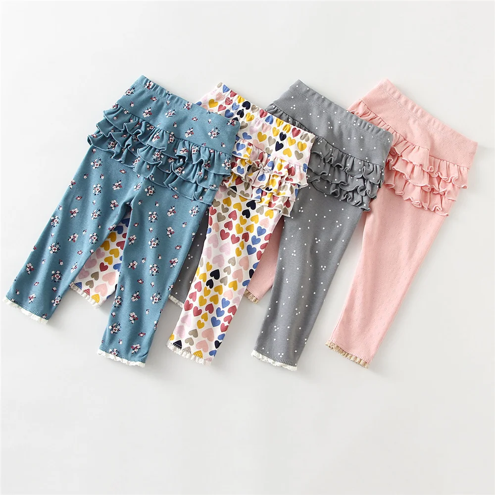 Baby Girls Leggings Cotton Big PP Pants Spring Summer Newborn Girl Pants Fashion High Quality Kids Trousers Baby Girls Pants