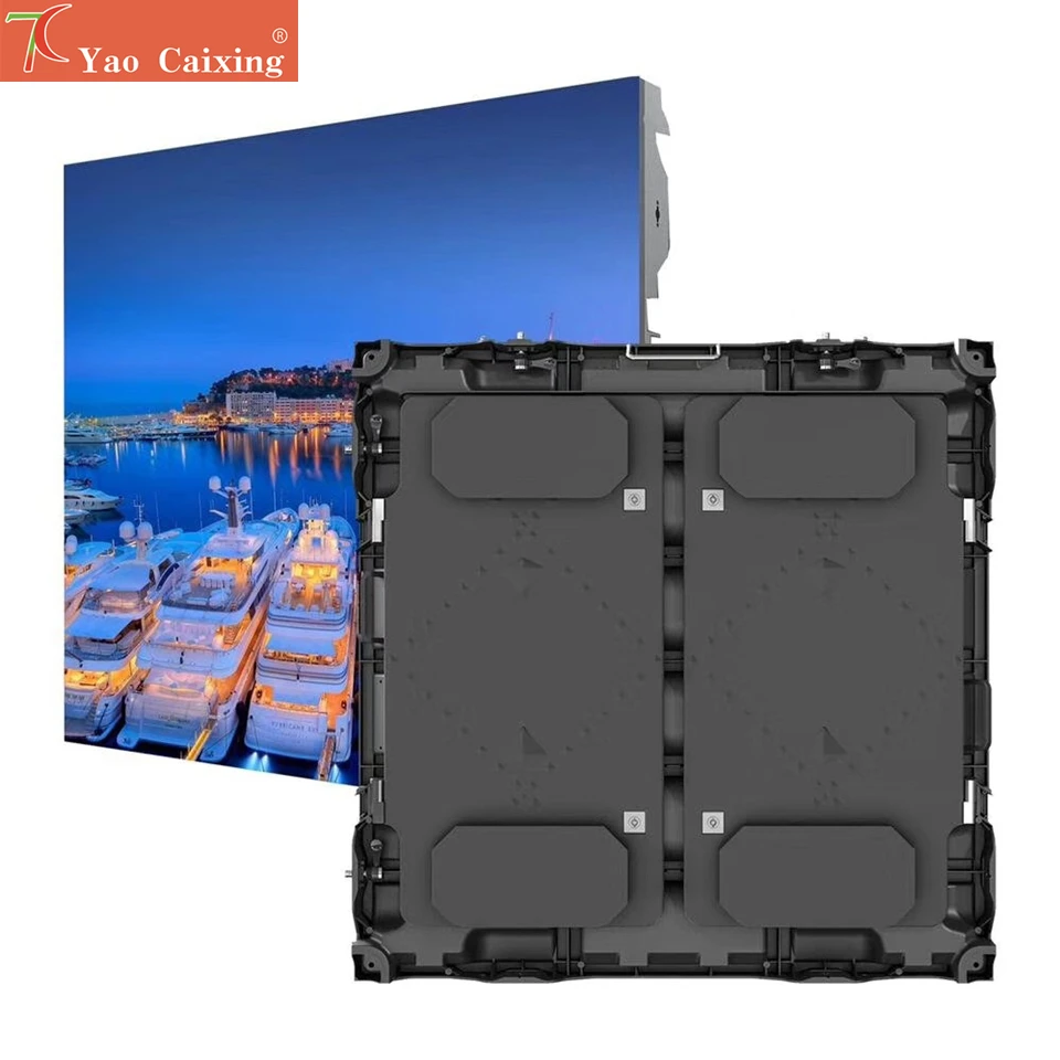 960*960mm P5 SMD1921 Outdoor Waterproof Aluminium Equipment Cabinet Screen Led Display