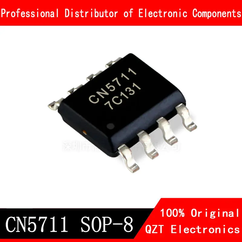 

10pcs/lot CN5711 high brightness light-emitting diode LED driver chip integrated IC patch SOP8 new original In Stock