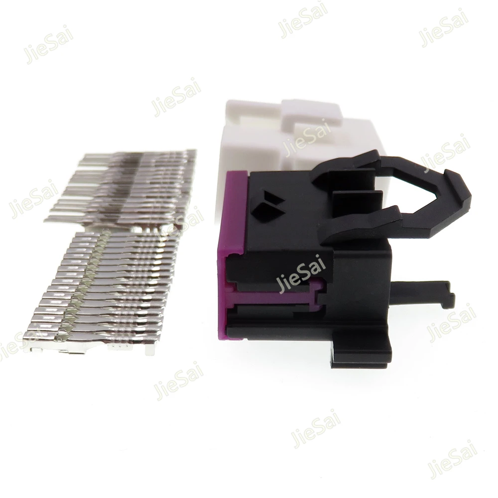 16 Pin 3A0972695A Automotive OBD Diagnostic Socket Auto Plug Wiring Harness Connector For VW Audi image 2