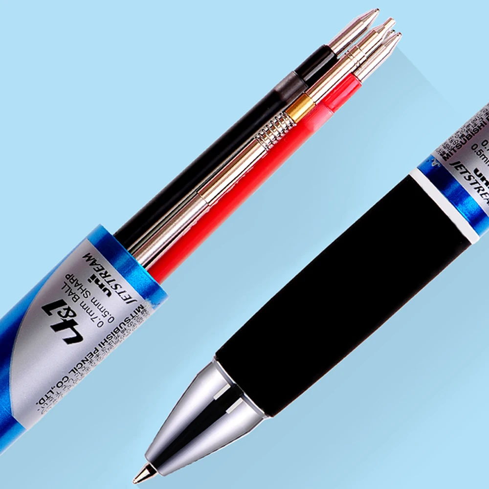 UNI Jetstream5 Function MSXE5-1000 Multifunction Pen 4+1 Push-type Four-color Ballpoint Pen 0.5 Special for Students