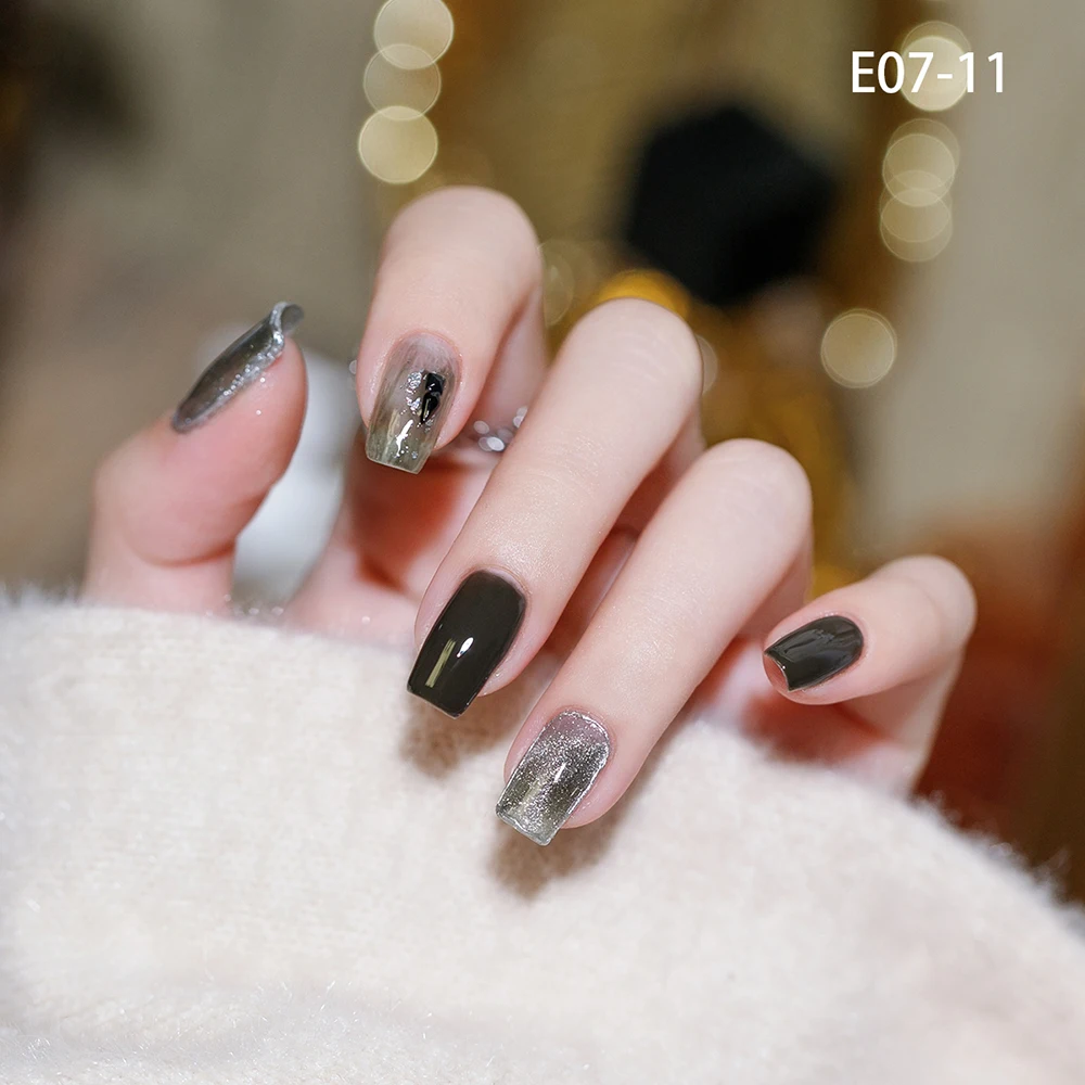 Vendeeni 18 colori serie verde smalto gel semi permanente UV LED Soak Off smalto gel lacca gel di colore puro per nail art