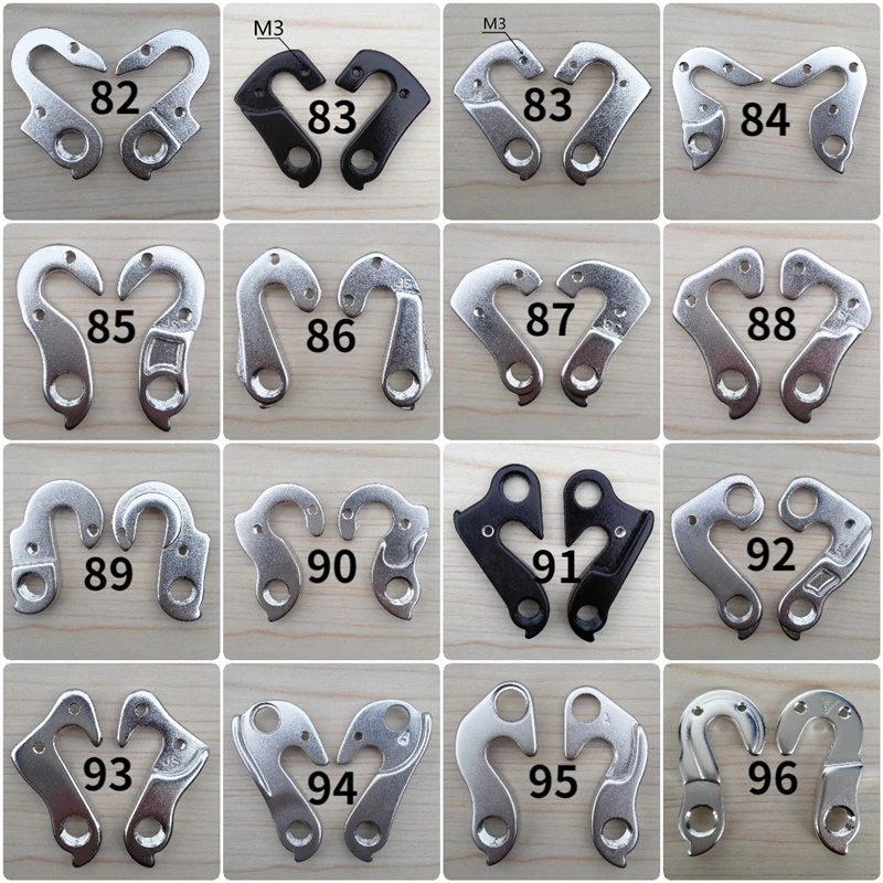 

2PCS Bicycle Gear Derailleur Hanger extend frame Hanger Mech Dropout For Scott Specialized Stevens Trek Number 55-66