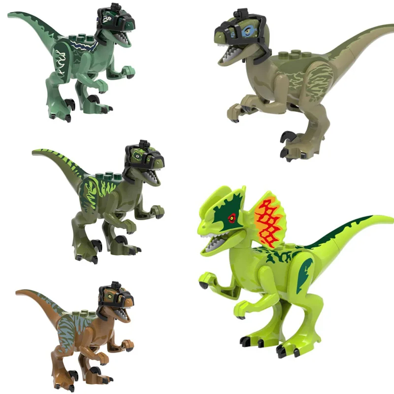 XQYJ Education Building Bricks Dino Kids Toys Compatible Blocks Dinosaurs Jurassic Animals World Toys For Children Kids Toy Gift