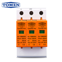 TZG40-PV SPD DC 1200V TOMZN 20KA~40KA House Surge Protector Protective Low-voltage Arrester Device