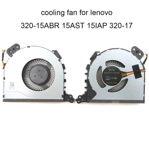 Ventilador de refrigeración de CPU, radiador para Lenovo Ideapad 320-15 320-14ABR 520-15AST 330-15ikb 320 15ABR 15AST 15IAP 15IKB, DC28000DBF0