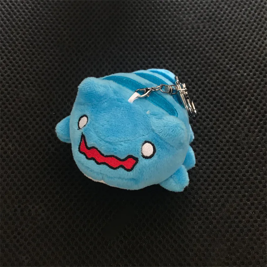 Bugcat Capoo Keychain Bagpack Pendant Blue Cat Toy Anime Stuffed Plush Cartoon Doll Kids Birthday Gifts