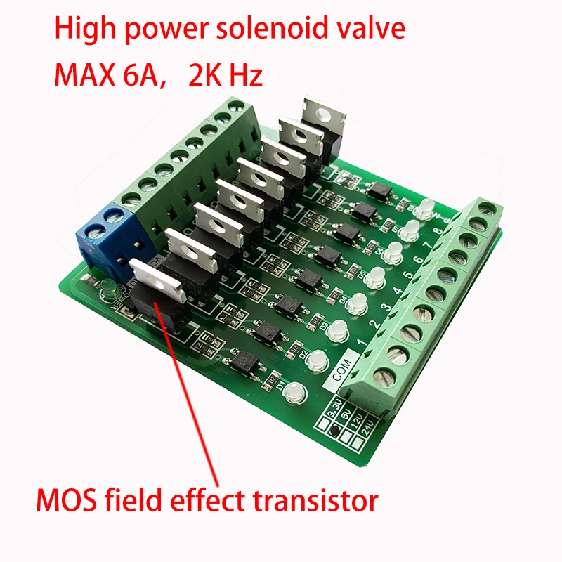 2-32 PLC amplifier board, input general-purpose Optocoupler Isolation Board, Transistor Amplifier Board 3.3V 5V 12V 24V